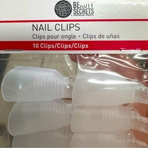 EUC Nail clips for home care gel nail removal.  Used some.  Excellent condition.
